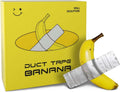 Duct Tape Banana, Handmade Banana Wall Sculpture, Fruit Sculpture Wall Decor, Resin Wall Hanging Decoration for Living Room Dining Room Bedroom Kitchen Office Home Gift for Men Women