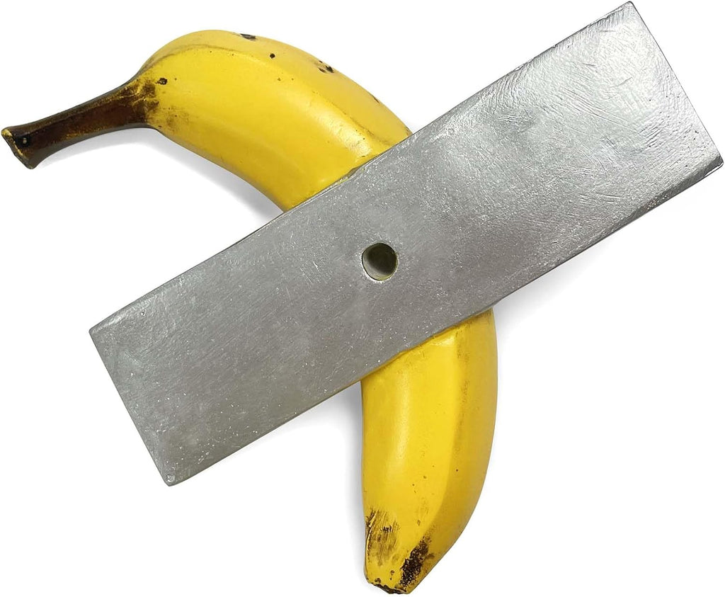 Duct Tape Banana, Handmade Banana Wall Sculpture, Fruit Sculpture Wall Decor, Resin Wall Hanging Decoration for Living Room Dining Room Bedroom Kitchen Office Home Gift for Men Women